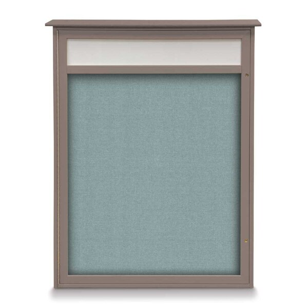 Double Door Enclosed Indoor Letterboard